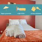 Appartement Sable D'or, Carnon Plage, Parking Gratuit